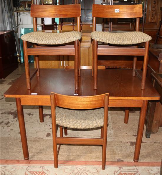 Table & 4 chairs